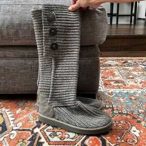 UGG Boots, tall/sweater. Size 10